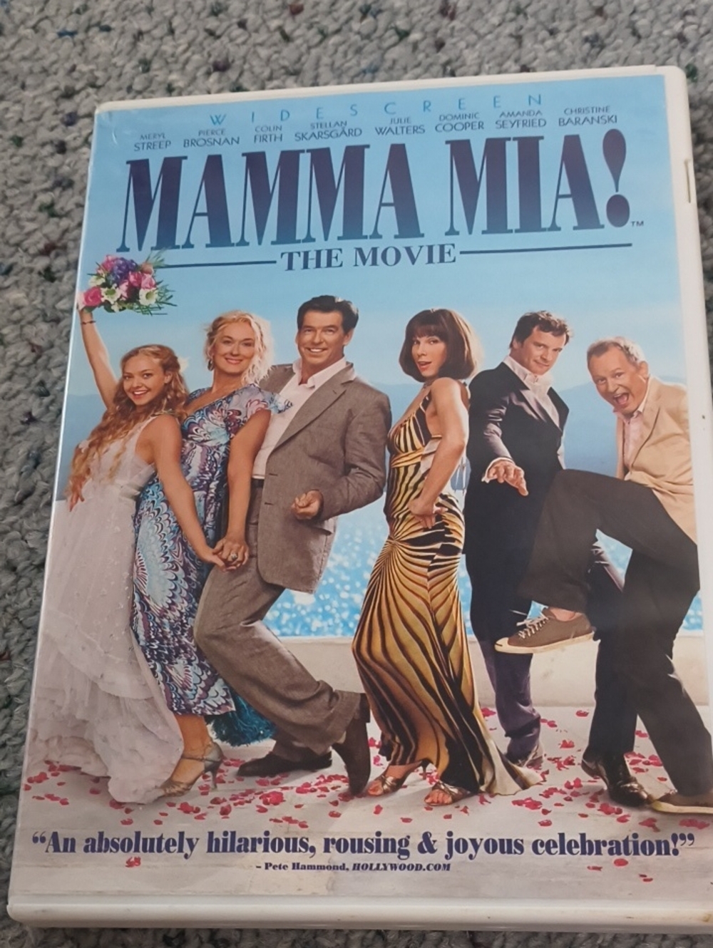 MAMMA MIA! The Movie - Blue DVD Case
